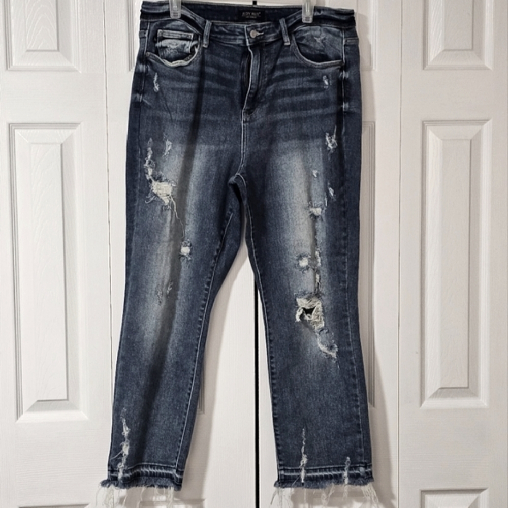 Judy Blue Distressed Women's Jeans